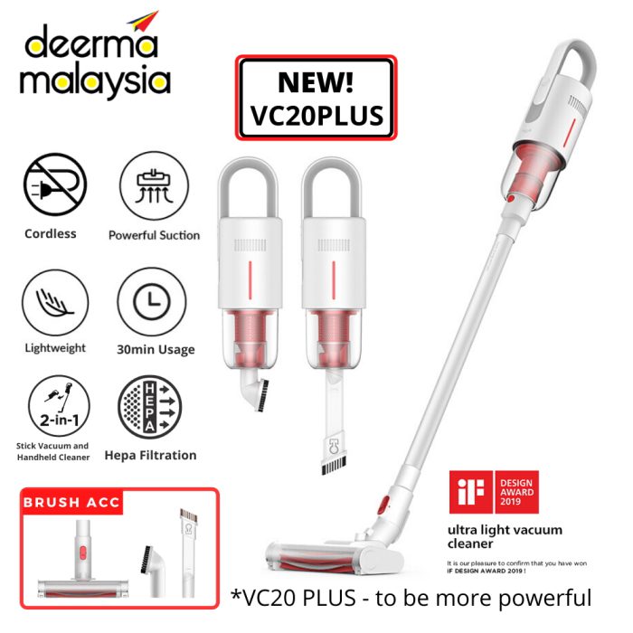 جارو شارژی درما مدل VC20 Plus - Image 3
