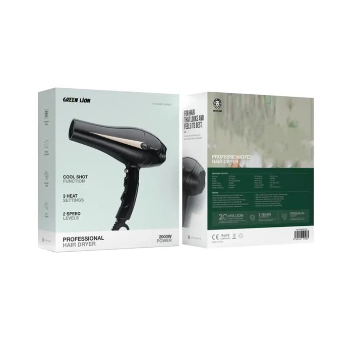 سشوار گرین لاین مدل PROFESSIONAL 2000W - Image 2
